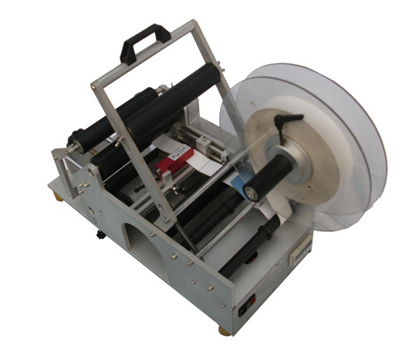 फैक्टरी बोतलें अर्ध स्वचालित लेबलिंग मशीन