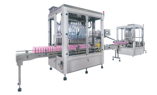 स्टेनलेस स्टील स्वचालित डिटर्जेंट भरने की मशीन 