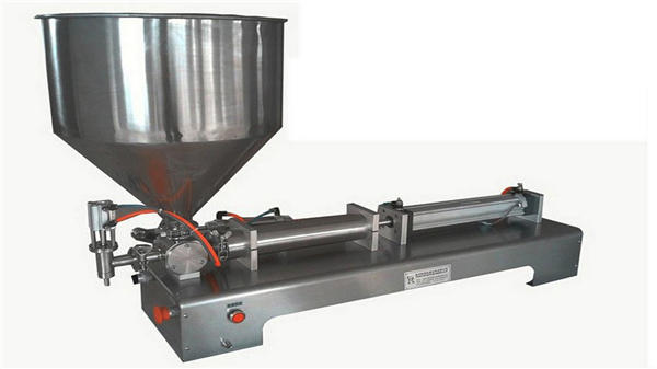 सिंगल हेड सेमी ऑटोमैटिक वर्टिकल पेस्ट फिलिंग मशीन 