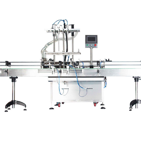 स्वचालित 8, 10, 12 प्रमुख लोशन पिस्टन भरने की मशीन / भराव
